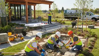 Landscape design consultation for tree service in Oshkosh, WI by Arbor Tree Care
