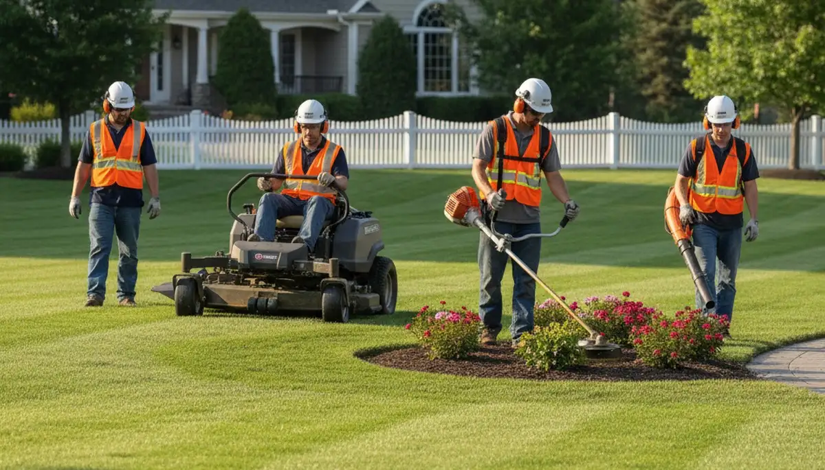 Arbor Tree Care team providing professional tree service in Oshkosh, WI for healthy lawns and landscapes