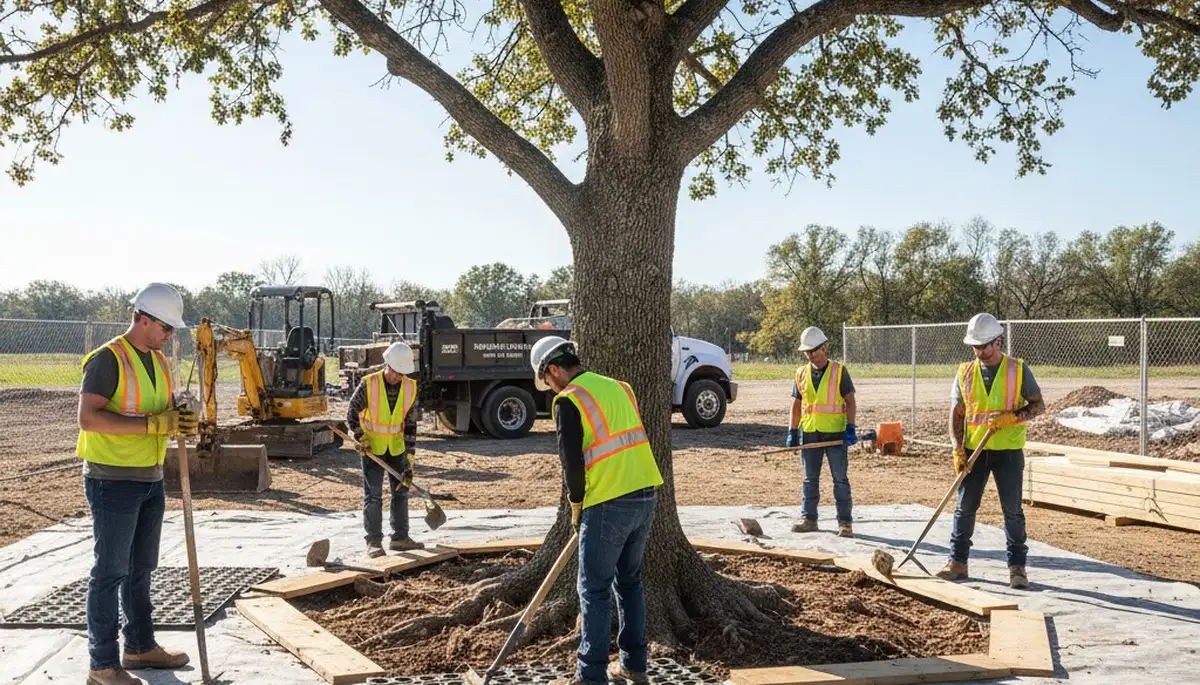 Root protection service in Oshkosh, WI for healthy trees and stable growth