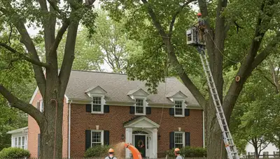 Professional tree service team in Oshkosh, WI providing tree removal and trimming services